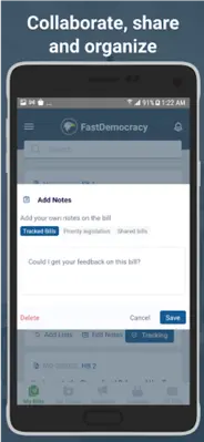 FastDemocracy - Bill Tracker android App screenshot 4